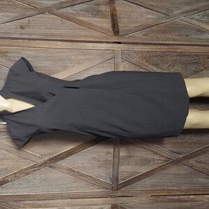 Calvin Klein Office Work Dress. Size 2, Color Dark Grey